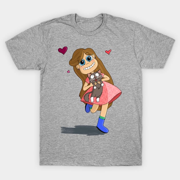 Cat Lover T-Shirt by shoskins24